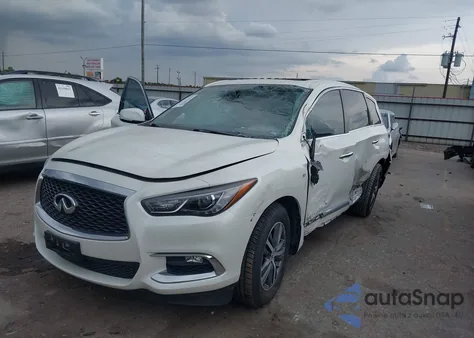 2020 Infiniti Qx60 Luxe z USA, uszkodzony, nr VIN 5N1DL0MN3LC507925